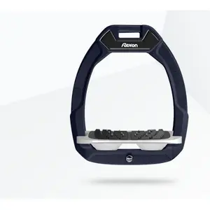 Προστατευτικά σέλας ιππασίας Κεκλιμένα Ultra Grip Αλουμίνιο/Γκρι/Λευκό Flex-On Safe-On image-0