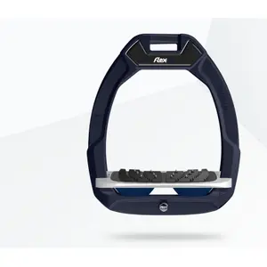 Ασφάλεια για βέλη ίππευσης Κεκλιμένη Ultra Grip Αλουμίνιο/Γκρι/Μαρινί Flex-On Safe-On image-0