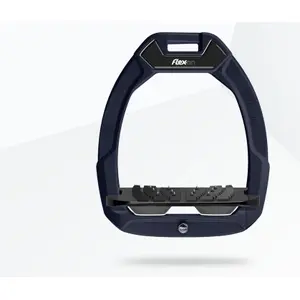 Ασφάλτινα σίδερα ιππασίας Κεκλιμένα Ultra Grip Αλουμίνιο/Μαύρο/Ανθρακί Flex-On Safe-On image-0