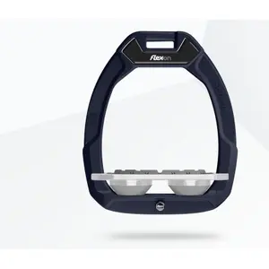 Ασφαλή σιδεράκια ιππασίας Plat Grip Αλουμίνιο/Γκρι/Γκρι Flex-On Safe-On image-0