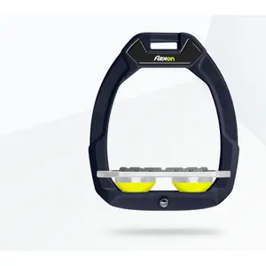 Ασφαλή σέλα ποδηλασίας Plat Grip Αλουμίνιο/Γκρι/Κίτρινο Flex-On Safe-On image-0
