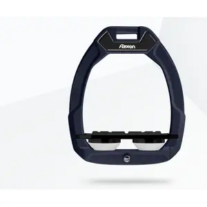 Στερέωμα ασφαλείας ιππασίας Flat Grip Αλουμινίου/Μαύρο/Άσπρο Flex-On Safe-On image-0