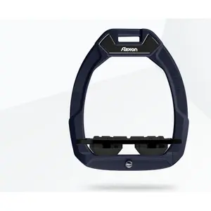 Προστατευτικά πέλματα ιππασίας Flat Grip Αλουμινίου/Μαύρο/Μαύρο Flex-On Safe-On image-0