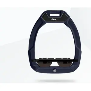 Ασφάλειας στήριξες ιππασίας Flat Grip Αλουμίνιο/Μαύρο/Καφέ Flex-On Safe-On image-0