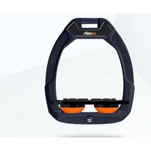 Ασφαλείς αναβάτες ιππασίας Plat Grip Αλουμίνιο/Μαύρο/Πορτοκαλί Flex-On Safe-On image-0