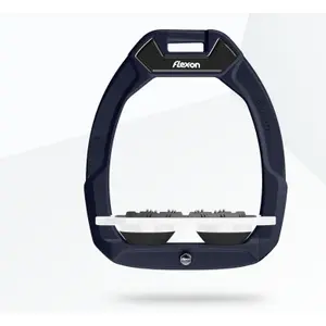 Πανέμορφοι αλγύρους ασφαλείας ιππασίας Ultra Grip Αλουμίνιο/Λευκό/Μαύρο Flex-On Safe-On image-0