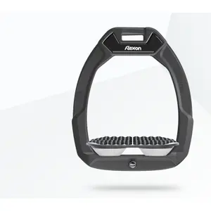 Étriers de sécurité d’équitation Endurance Anthracite/Gris/Blanc Flex-On Safe-On image-0