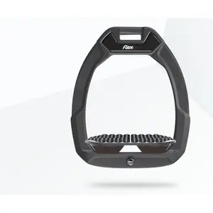 Σέλα ασφαλείας ιππασίας Endurance Ανθρακί/Γκρίζο/Καφέ Flex-On Safe-On image-0