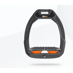 Αντηρίδες ασφαλείας ιππασίας Endurance Ανθρακί/Γκρι/Πορτοκαλί Flex-On Safe-On image-0