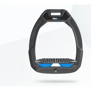 Σαμπρέλες ασφάλειας ιππασίας Endurance Ανθρακί/Γκρι/Μπλε Flex-On Safe-On image-0
