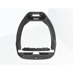 Döntött biztonsági lovagló kengyel Anthracit/Fehér/Fekete Flex-On Safe-On