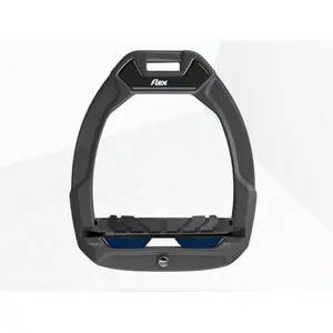 Ασφάλιστρα ιππασίας Λοξό Grip Ανθρακί/Μαύρο/Ναυτικό Flex-On Safe-On image-0