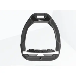 Αναβάτες ασφαλείας ιππασίας με κλίση Ultra Grip Ανθρακί/Άσπρο/Γκρι Flex-On Safe-On image-0