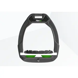 Προστατευτικά στήριξης ιππασίας με κλίση Ultra Grip Ανθρακί/Λευκό/Πράσινο Flex-On Safe-On image-0