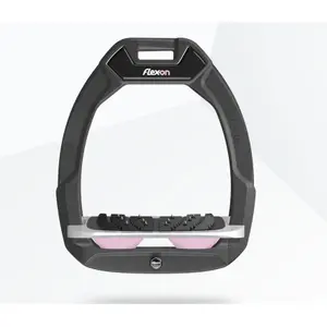 Ασφάλειες ιππασίας με κλίση Ultra Grip Ανθρακί/Γκρι/Ανοιχτό Ροζ Flex-On Safe-On image-0