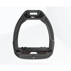 Προστατευτικά σέλας ιππασίας Κεκλιμένα Ultra Grip Ανθρακί/Μαύρο/Καφέ Flex-On Safe-On image-0