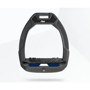 Προστατευτικά σέλας ιππασίας Κεκλιμένα Ultra Grip Ανθρακί/Μαύρο/Μπλε Ναυτικού Flex-On Safe-On image-0