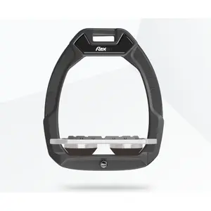 Ασφάλειας σκαλοπάτια ιππασίας Plat Grip Ανθρακί/Γκρι/Καφέ Flex-On Safe-On image-0