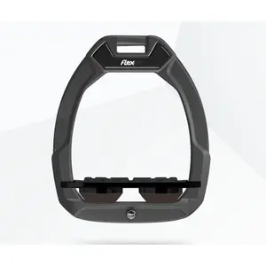 Πλάκα ασφαλείας ιππασίας Grip Anthracite/Μαύρο/Καφέ Flex-On Safe-On image-0