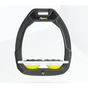 Ασφάλεια ιππασίας Πλάκα Ultra Grip Ανθρακί/Λευκό/Κίτρινο Flex-On Safe-On image-0