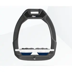 Παπούτσια ασφαλείας ιππασίας Flat Ultra Grip Ανθρακί/Άσπρο/Μαρινί Flex-On Safe-On image-0
