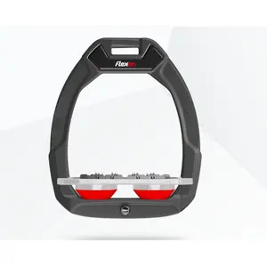 Ευρωπαϊκοί αναβάτες ασφαλείας Flat Ultra Grip Γκρι/Γκρί/Κόκκινο Flex-On Safe-On image-0