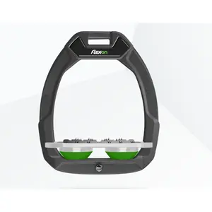 Πλάκα ασφαλείας ιππασίας Ultra Grip Ανθρακί/Γκρι/Πράσινο Flex-On Safe-On image-0