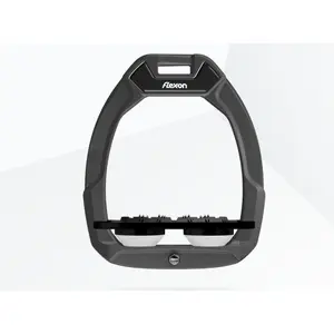 Ευθυγραμμιστές ασφαλείας ιππασίας Plat Ultra Grip Ανθρακί/Μαύρο/Λευκό Flex-On Safe-On image-0