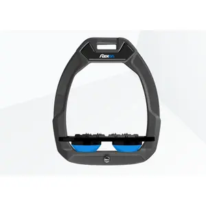 Σταθερά σέλας ιππασίας Flat Ultra Grip Ανθρακί/Μαύρο/Μπλε Flex-On Safe-On image-0