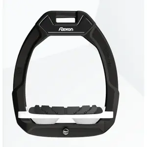 Ασφάλεια για ιππασία Μαύρη/Λευκή/Λευκή Flex-On Safe-On image-0