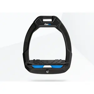 Ασφάλεια ιππασίας Κλίση Grip Μαύρο/Μαύρο/Μπλε Flex-On Safe-On image-0
