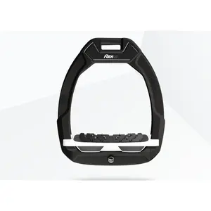 Ασφάλτινα σέλλα ιππασίας Κεκλιμένα Ultra Grip Μαύρο/Λευκό/Ανθρακί Flex-On Safe-On image-0