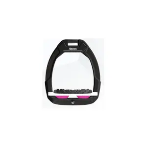 Ασφάλεια ιππασίας Σκαρπέτα Ultra Grip Μαύρο/Ρόζ/Λευκό Flex-On Safe-On image-0