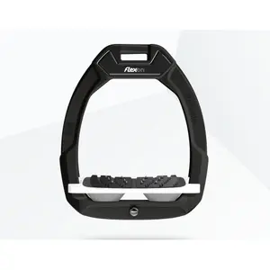 Ενισχυμένα αναβάτη ασφαλείας Επικλινή Ultra Grip Μαύρο/Άσπρο/Μπλε Flex-On Safe-On image-0