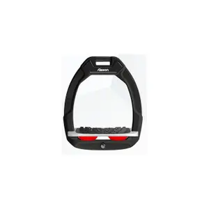 Προστατευτικά σέλας Ιππασίας Κεκλιμένα Ultra Grip Μαύρο/Γκρι/Κόκκινο Flex-On Safe-On image-0