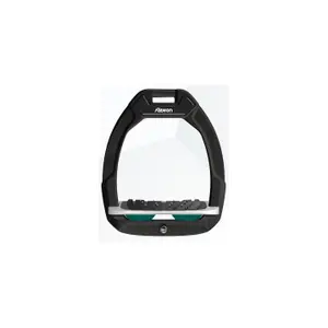 Estribos de seguridad para equitación Inclinados Ultra Grip Negro/Gris/Verde Flex-On Safe-On image-0