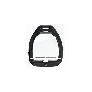 Μαξιλαράκια ασφαλείας ιππασίας Plat Grip Μαύρο/Λευκό/Μαύρο Flex-On Safe-On image-0