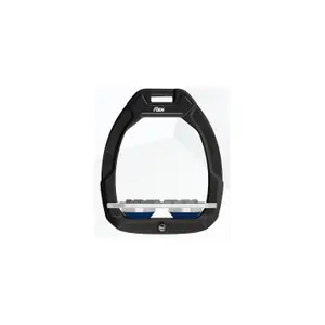 Προστατευτικά σφηνοειδούς ιππασίας Flat Grip Μαύρο/Γκρίζο/Μπλε Ναυτικό Flex-On Safe-On image-0