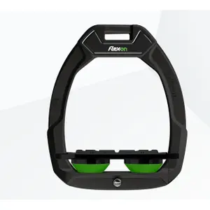 Επαγγελματικά αναβάθμισης ασφαλείας Plat Grip Μαύρο/Μαύρο/Πράσινο Flex-On Safe-On image-0
