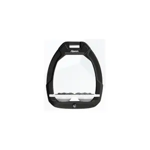 Υποπόδια ασφαλείας ιππασίας Flat Ultra Grip Μαύρο/Άσπρο/Γκρι Flex-On Safe-On image-0