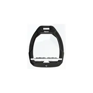Στελέχη ασφαλείας ιππασίας Flat Ultra Grip Μαύρο/Λευκό/Μαύρο Flex-On Safe-On image-0