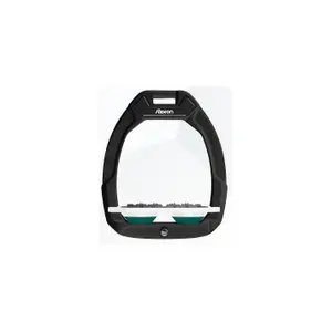 Πλάκα ασφαλείας ιππασίας Ultra Grip Μαύρο/Άσπρο/Πράσινο Flex-On Safe-On image-0