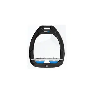 Ασφάλειες ιππασίας Plat Ultra Grip Μαύρο/Γκρι/Μπλε Flex-On Safe-On image-0