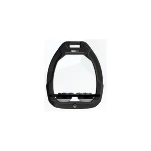 Πλατιά Ασφαλή Στερεωτικά Ιππασίας Ultra Grip Μαύρο/Μαύρο/Γκρίζο Flex-On Safe-On image-0