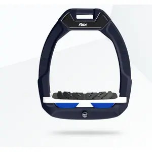 Ασφαλή αναβάθμιση ιππασίας Καγκέλια Ultra Grip Καφέ/Άσπρο/Μπλε Flex-On Safe-On image-0