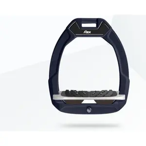 Στερέωμα ασφαλείας ιππασίας Κεκλιμένο Ultra Grip Καφέ/Γκρι/Καφέ Flex-On Safe-On image-0
