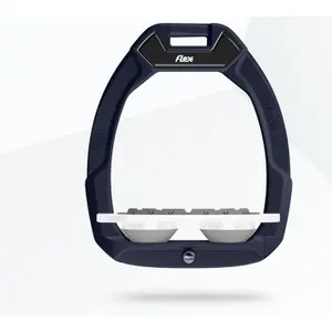 Επίδεσμοι ασφαλείας ιππασίας Plat Grip Καφέ/Άσπρο/Γκρι Flex-On Safe-On image-0