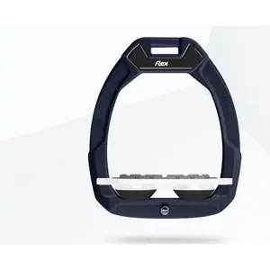 Προστατευτικά σκελετοί ιππασίας Flat Grip Καφέ/Λευκό/Μαύρο Flex-On Safe-On image-0