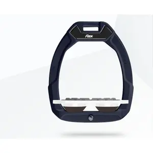 Στερέωση ασφαλείας ιππασίας Plat Grip Καφέ/Άσπρο/Καφέ Flex-On Safe-On image-0