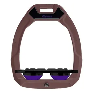Προστατευτικά αλόγων Flat Grip Καφέ/Μαύρο/Μωβ Flex-On Safe-On image-0